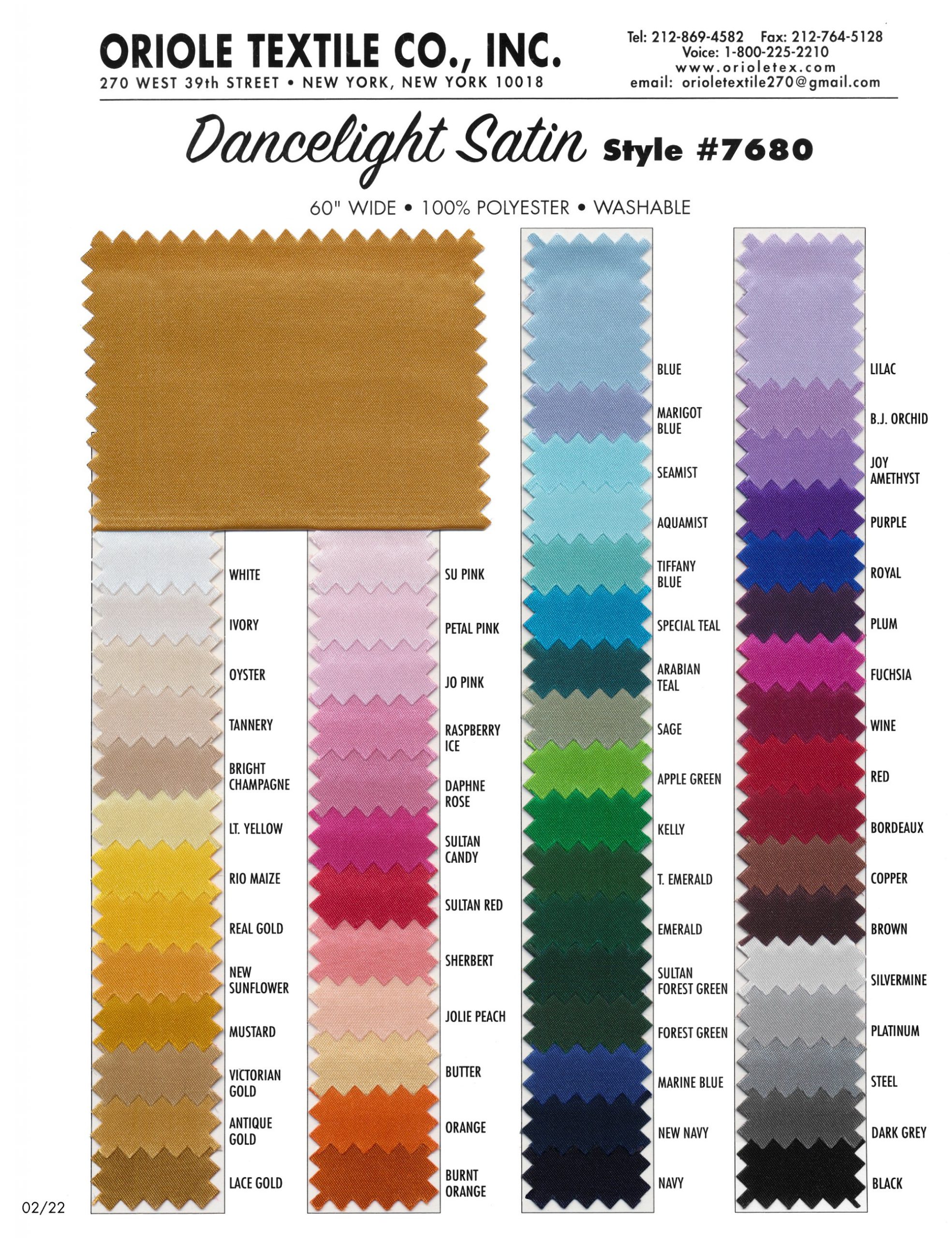Dancelight Satin